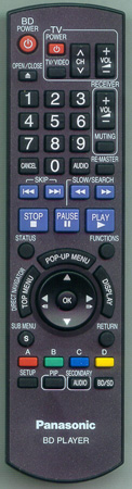 PANASONIC N2QAYB000184 Genuine OEM original Remote
