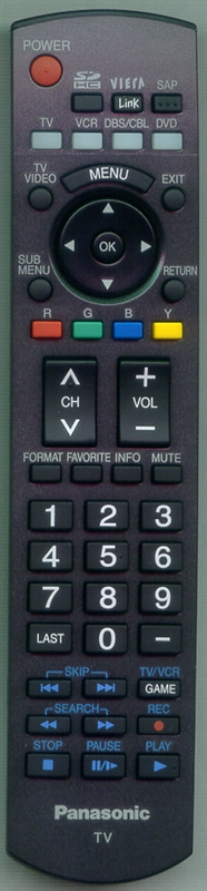 PANASONIC N2QAYB000220 Refurbished Genuine OEM Original Remote