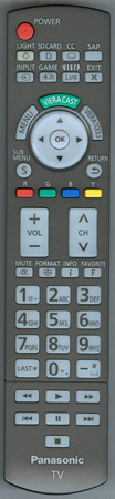 PANASONIC N2QAYB000486 Genuine OEM original Remote