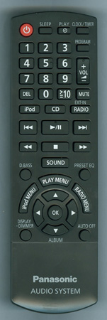PANASONIC N2QAYB000640 Genuine OEM original Remote