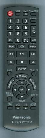 PANASONIC N2QAYB000641 Genuine OEM original Remote