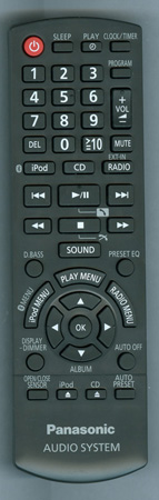 PANASONIC N2QAYB000643 Genuine OEM original Remote