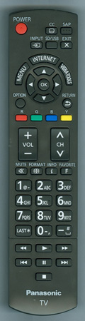 PANASONIC N2QAYB000705 Genuine OEM Original Remote