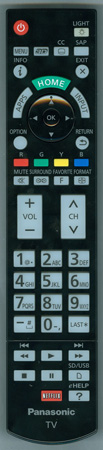 PANASONIC N2QAYB000862 Genuine OEM original Remote