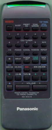 PANASONIC RAK-RX321W Genuine  OEM original Remote