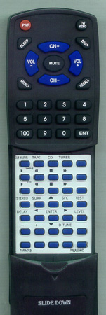 PANASONIC EUR647131 replacement Redi Remote