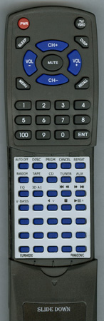 PANASONIC EUR648200 replacement Redi Remote