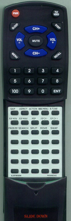 PANASONIC EUR7603Z9A replacement Redi Remote