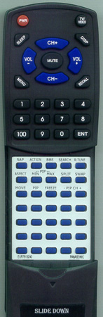 PANASONIC EUR7613Z40 replacement Redi Remote