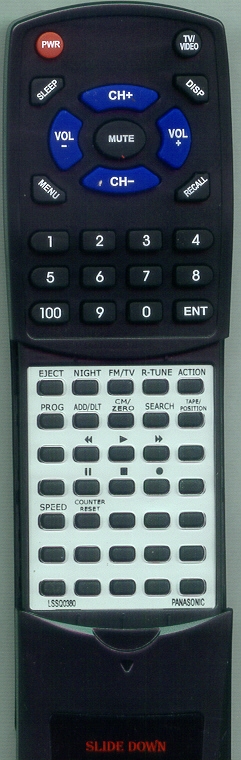 PANASONIC LSSQ0380 replacement Redi Remote