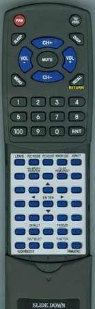 PANASONIC N2QAYB000316 INSERT replacement Redi Remote