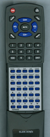 PANASONIC N2QAYB000322 replacement Redi Remote