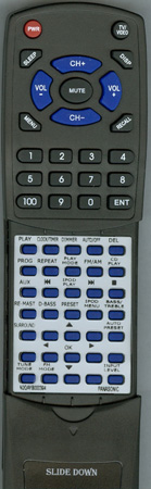 PANASONIC N2QAYB000394 replacement Redi Remote