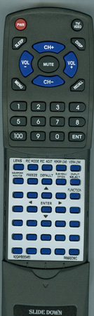 PANASONIC N2QAYB000450 replacement Redi Remote