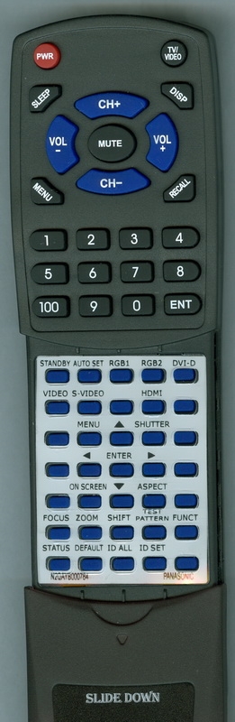 PANASONIC N2QAYB000784 replacement Redi Remote