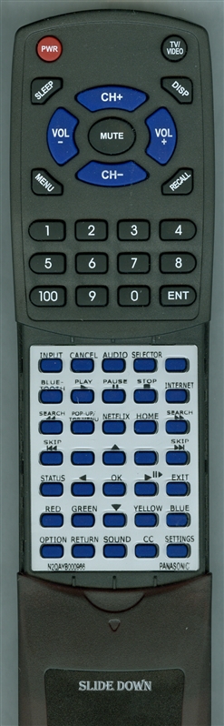 PANASONIC N2QAYB000966 replacement Redi Remote