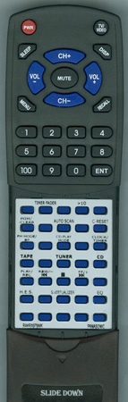 PANASONIC RAK-RX979WK replacement Redi Remote