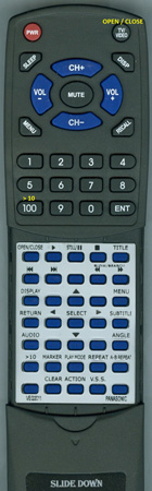 PANASONIC VEQ2011 VEQ2011 replacement Redi Remote