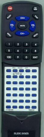 PANASONIC YEFX9991526A replacement Redi Remote