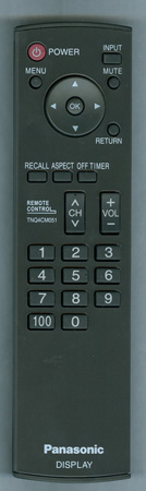 PANASONIC TNQ4CM051 Genuine OEM original Remote