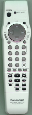 PANASONIC VSQS1574 Genuine OEM original Remote