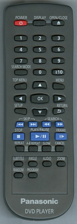 PANASONIC VUARCDS58PP N2QAJA000001 Genuine OEM original Remote