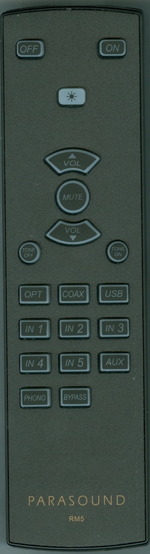 PARASOUND P5 RM5 Genuine OEM original Remote