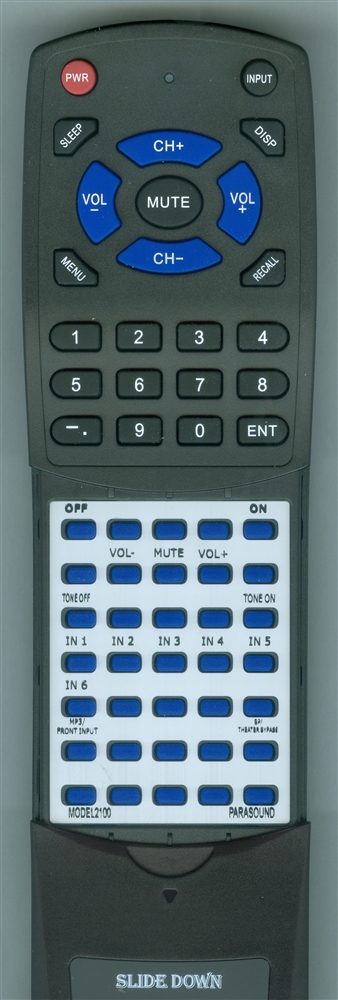 PARASOUND MODEL 2100 replacement Redi Remote