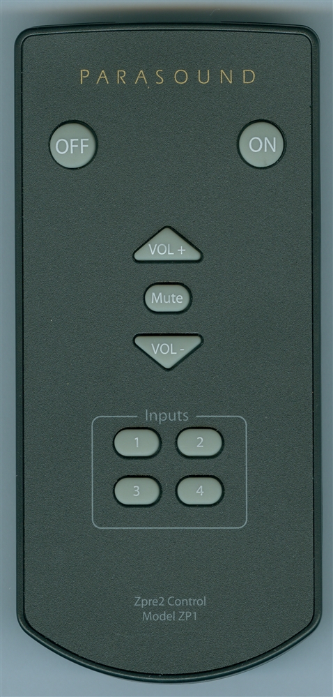 PARASOUND ZP1 MODEL ZP1 Genuine OEM original Remote