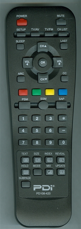 PDI PD108-420V2 Genuine OEM original Remote