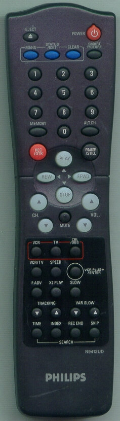 PHILIPS N9412UD N9412UD Refurbished Genuine OEM Original Remote