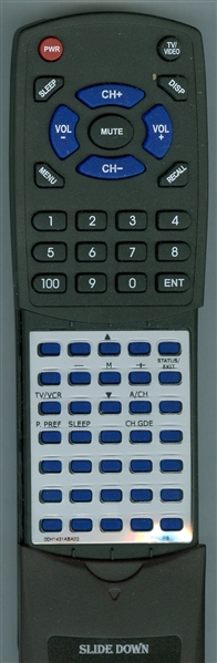 PHILIPS 00H1431ABA02 00H1431ABA02 replacement Redi Remote