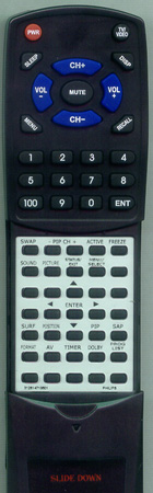 PHILIPS 312814713501 RC2018 replacement Redi Remote