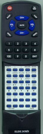 PHILIPS 312814714521 RC19042007 replacement Redi Remote