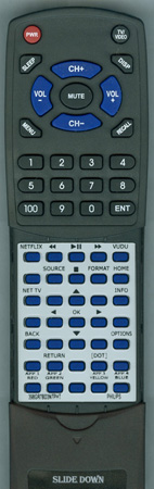 PHILIPS 398GR7BD3NTPHT replacement Redi Remote