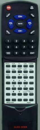 PHILIPS 996500010194V2 replacement Redi Remote