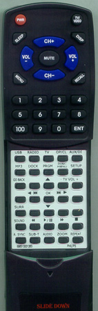 PHILIPS 996510001263 replacement Redi Remote