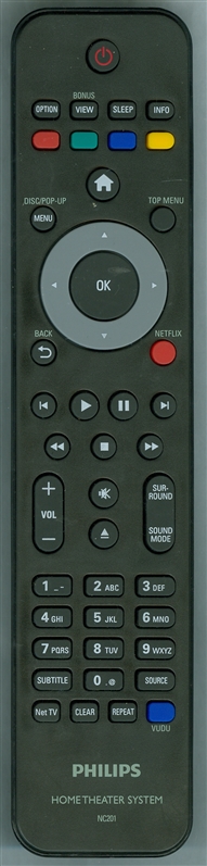 PHILIPS NC201UD NC200 Genuine  OEM original Remote