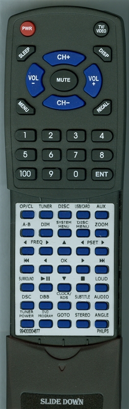 PHILIPS 994000004877 replacement Redi Remote