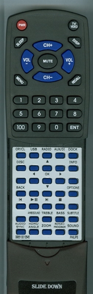 PHILIPS 996510013545 replacement Redi Remote