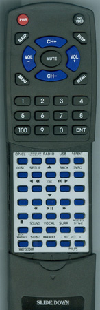 PHILIPS 996510032438 replacement Redi Remote