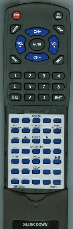 PHILIPS 996510049483 replacement Redi Remote