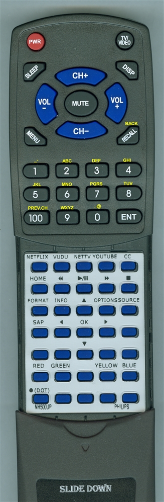 PHILIPS NH500UP replacement Redi Remote