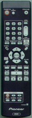 PIONEER 07650PC010 VXX3257 Genuine OEM original Remote