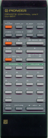 PIONEER AXD011 CUSD7 Genuine  OEM original Remote