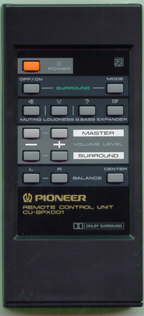 PIONEER AXD016 CUSPX001 Genuine  OEM original Remote
