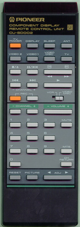PIONEER AXD1002 CUSD002 Genuine  OEM original Remote