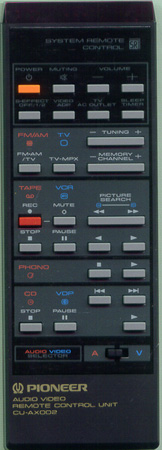 PIONEER AXD1003 AX909 Genuine OEM original Remote