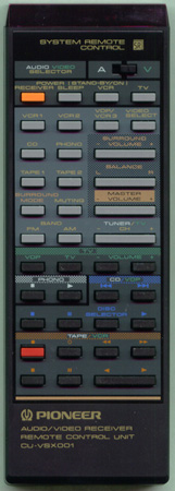 PIONEER AXD1007 CUVSX001 Genuine  OEM original Remote
