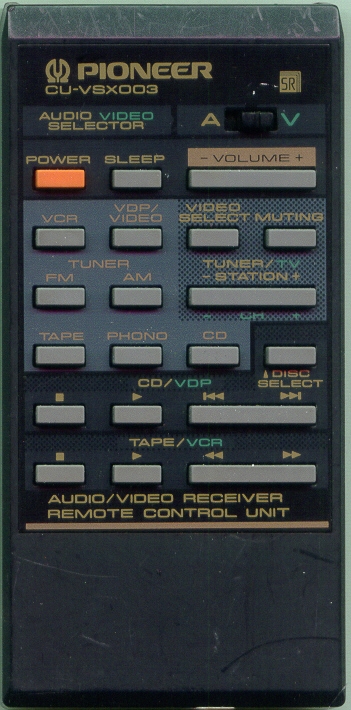 PIONEER AXD1019 CUVSX003 Refurbished Genuine OEM Original Remote